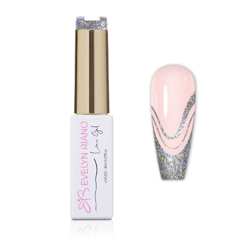 #07 Flash Holo Silver - LINER GEL